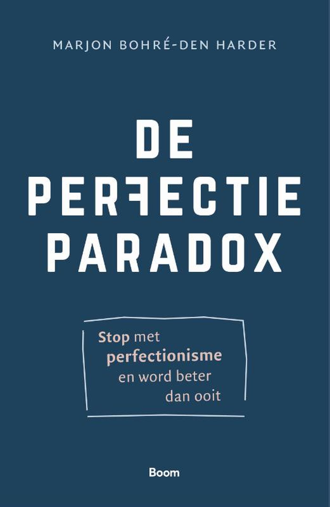 Omslag van De Perfectieparadox