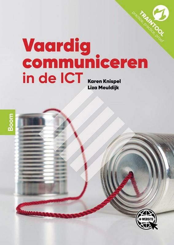 Omslag van Vaardig communiceren in de ICT