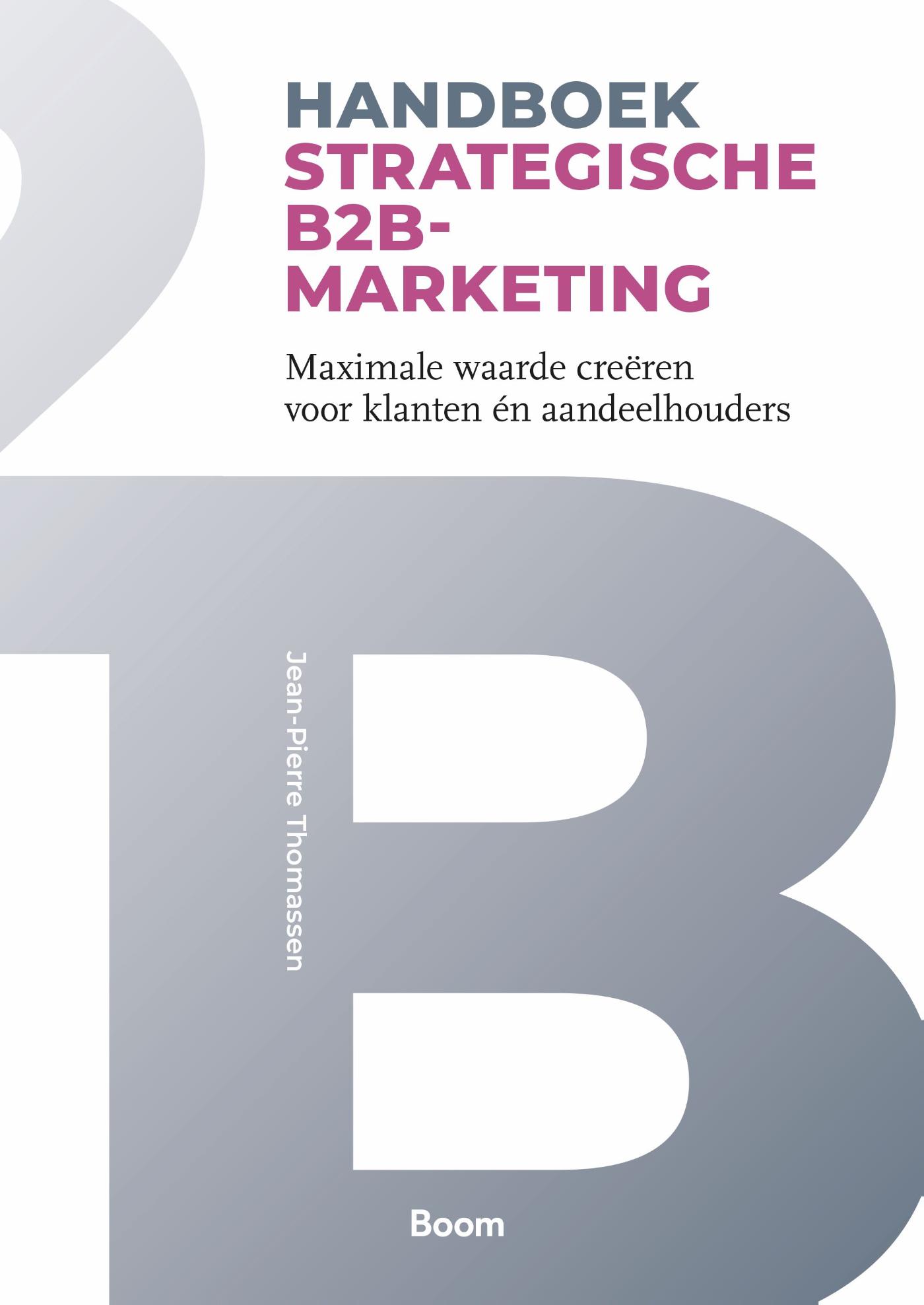 Omslag van Handboek Strategische B2B-marketing