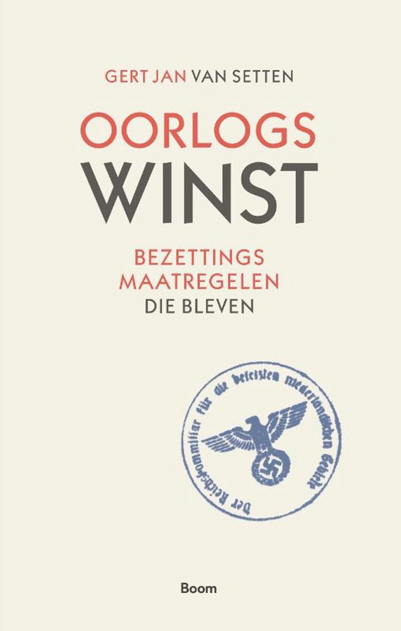 Omslag van Oorlogswinst