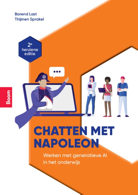 Omslag van Chatten met Napoleon (2e editie)