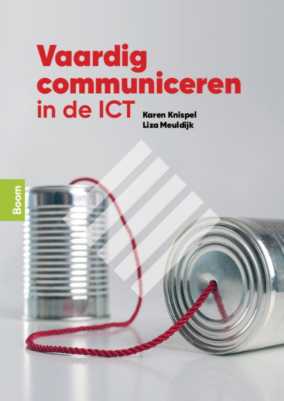 Omslag van Vaardig communiceren in de ICT
