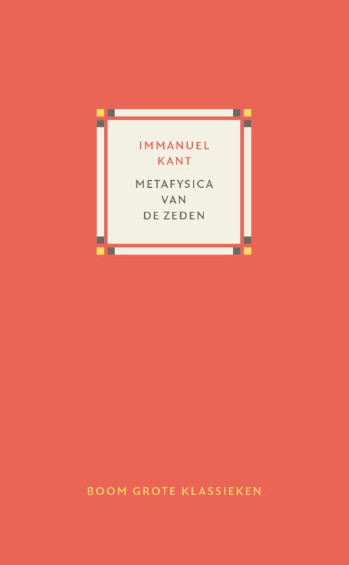 Omslag van Metafysica van de zeden