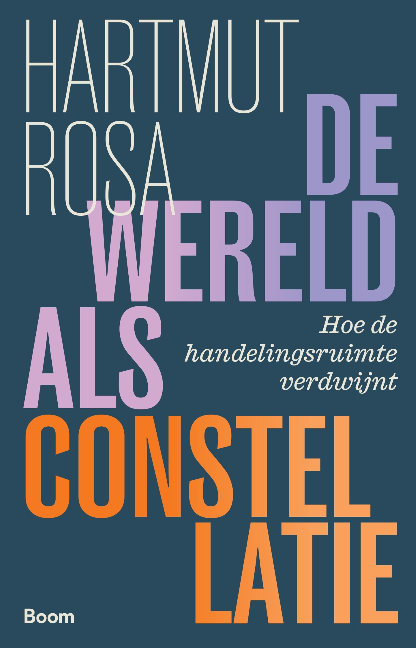 Omslag van De wereld als constellatie