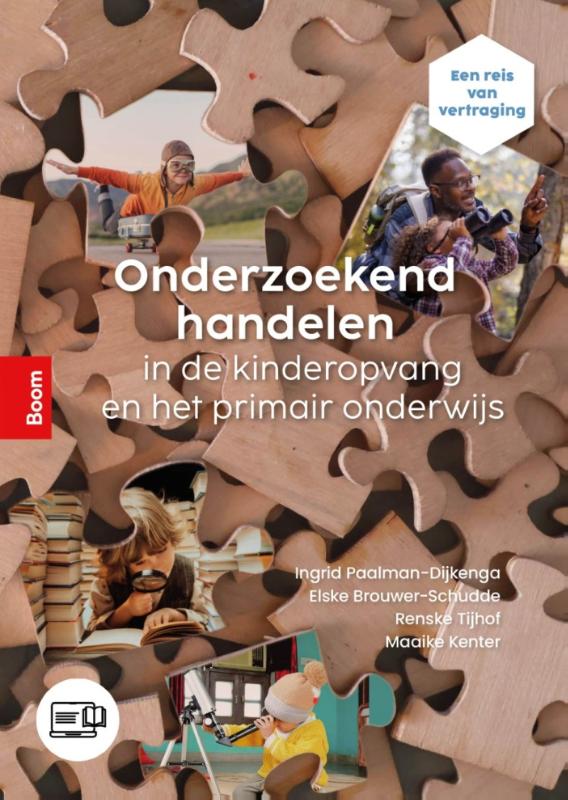 Omslag van Onderzoekend handelen in de kinderopvang en het primair onderwijs