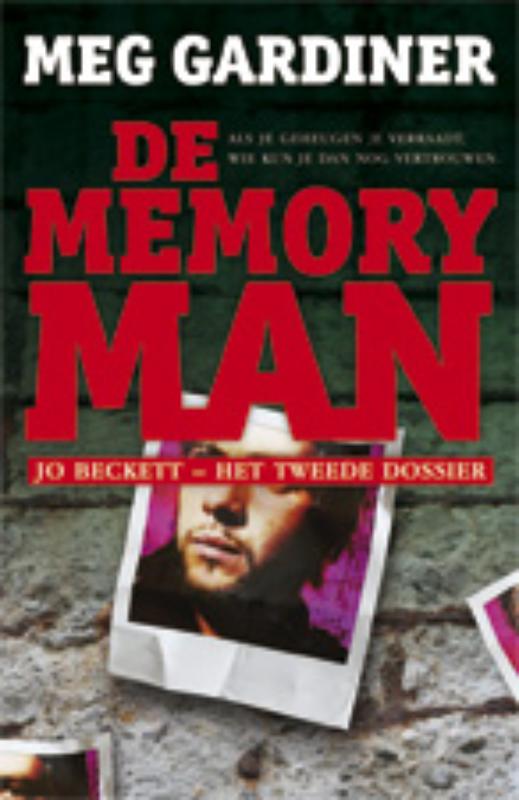 Omslag van De memory man
