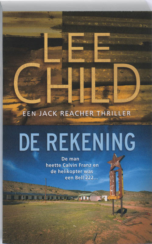 Omslag van De rekening