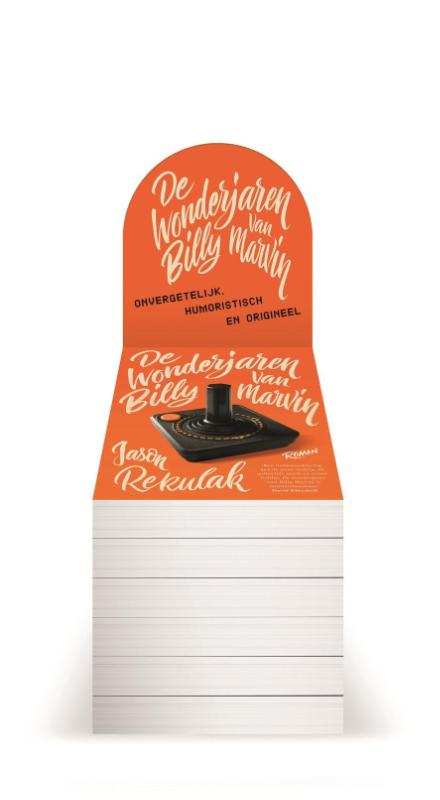 Omslag van De wonderjaren van Billy Marvin - 6 exx + backcard