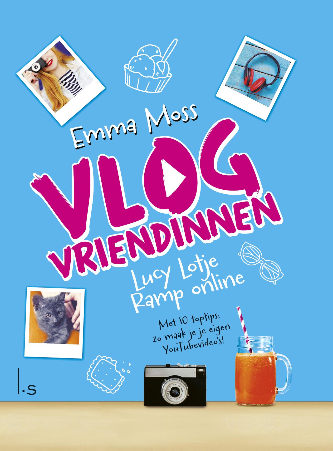 Omslag van Vlogvriendinnen - 1 Lucy Lotje - Ramp online (epub2)