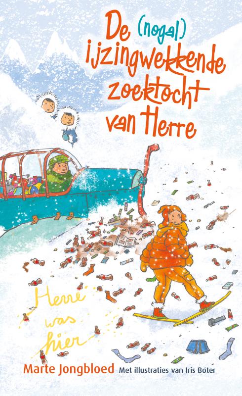 Omslag van De (nogal) ijzingwekkende zoektocht van Herre