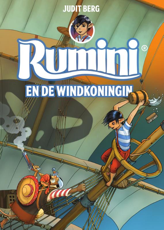 Omslag van Rumini en de Windkoningin - 5 ex + backcard
