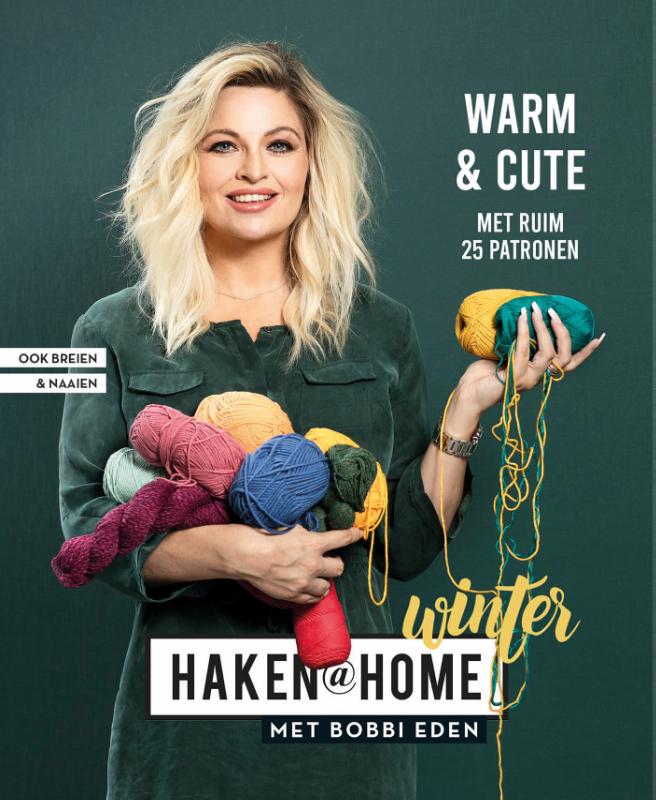 Omslag van Haken@Home met Bobbi Eden - Winter