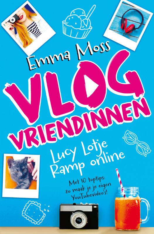 Omslag van Vlogvriendinnen 1 - Lucy Lotje - Ramp online (3 ex)