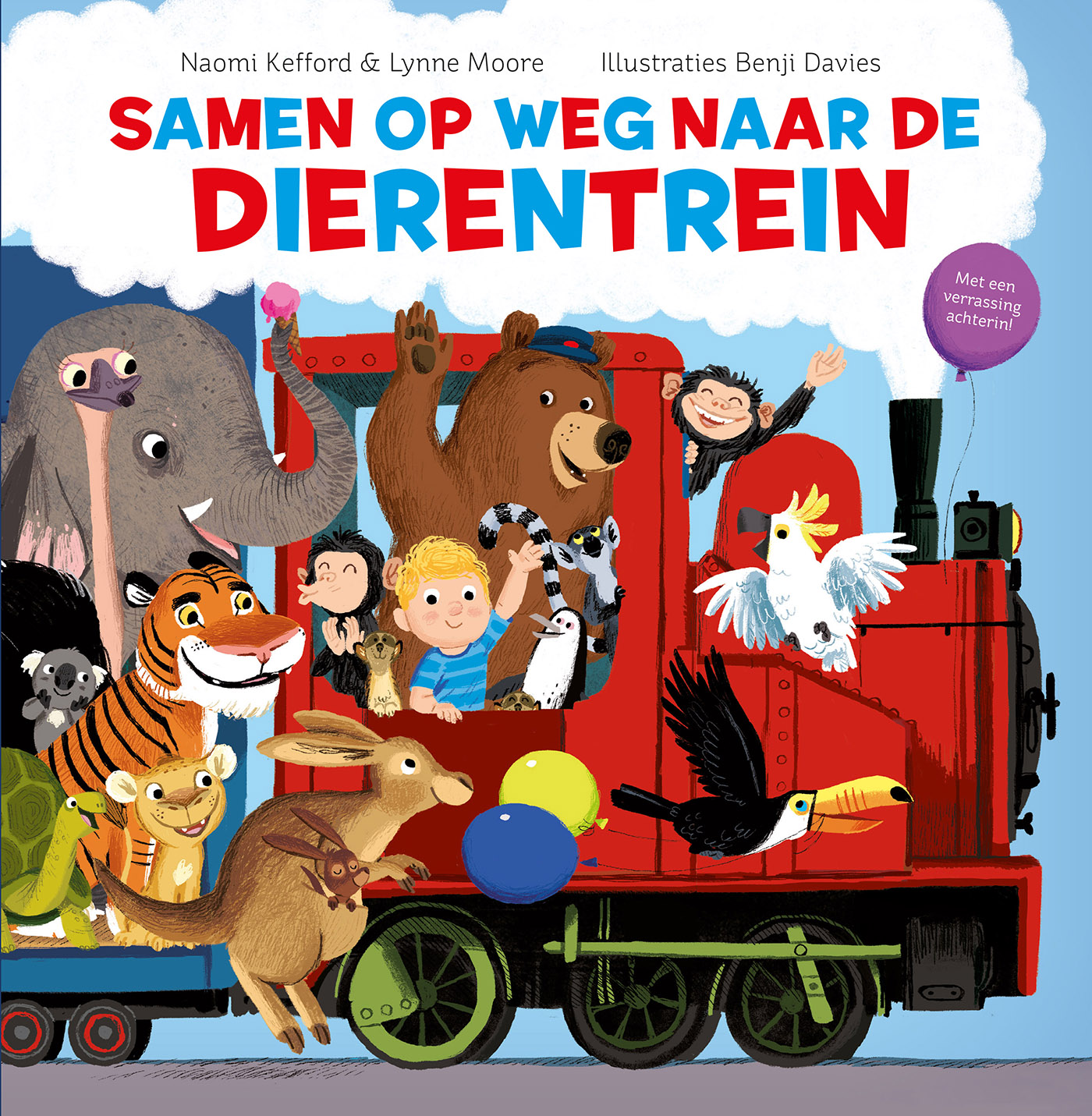 Omslag van Samen op weg naar de dierentrein