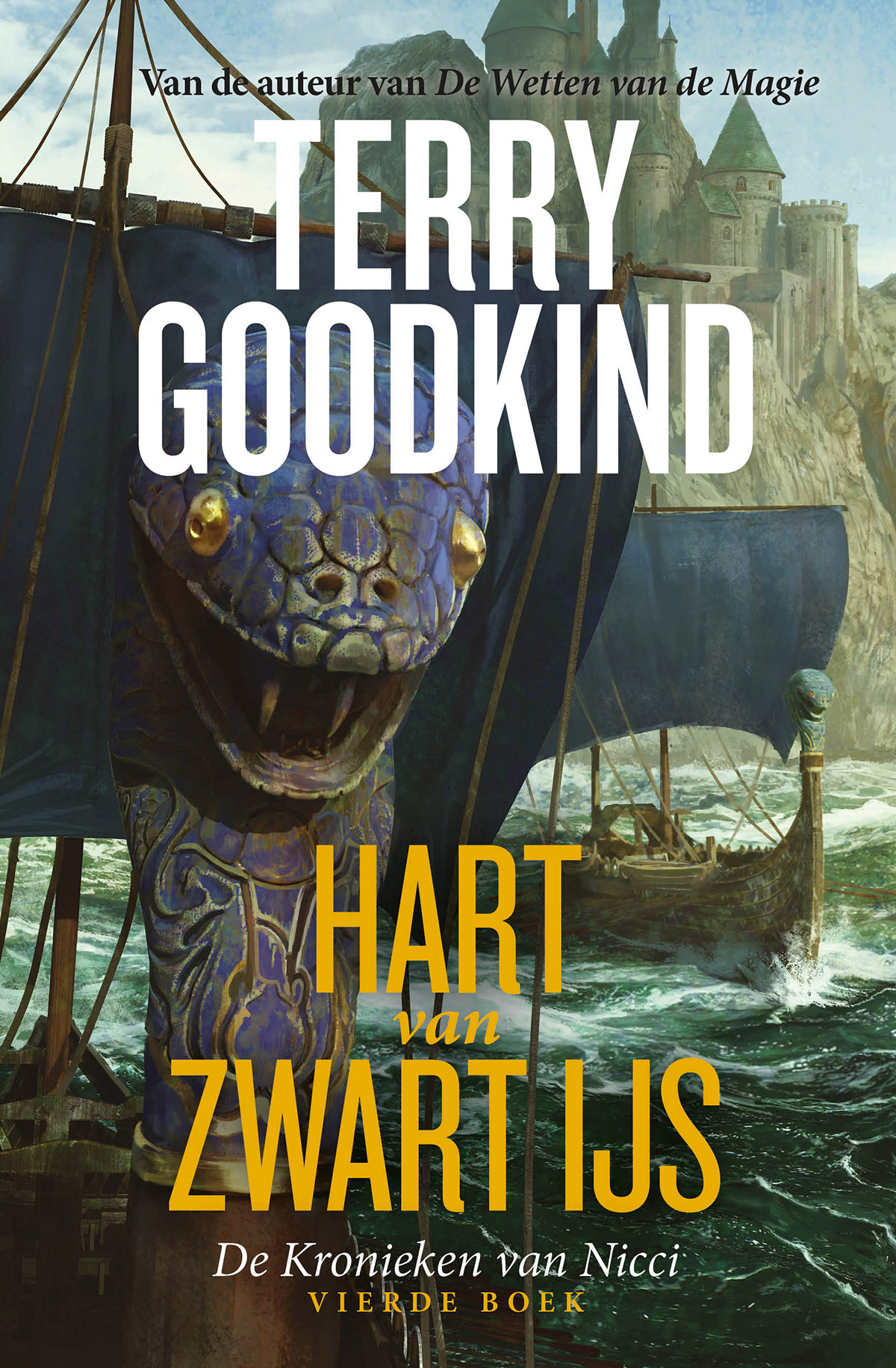 Omslag van De Kronieken van Nicci 4 - Hart van Zwart IJs