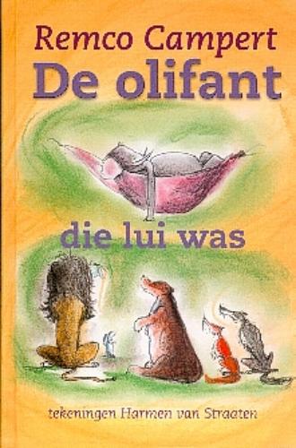 Omslag van De olifant die lui was