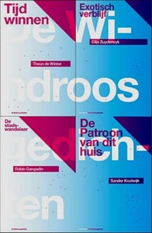Omslag van Exotisch verblijf, De stadswandelaar, de patroon van het huis, Tijd winnen