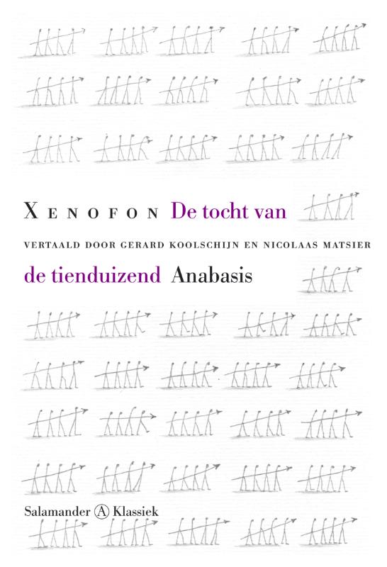 Omslag van De tocht van de tienduizend Anabasis