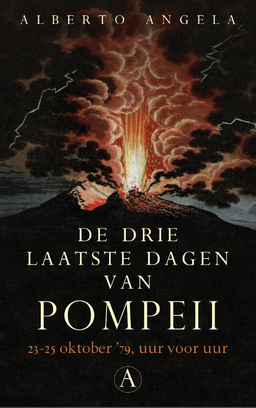 Omslag van De drie laatste dagen van Pompeii