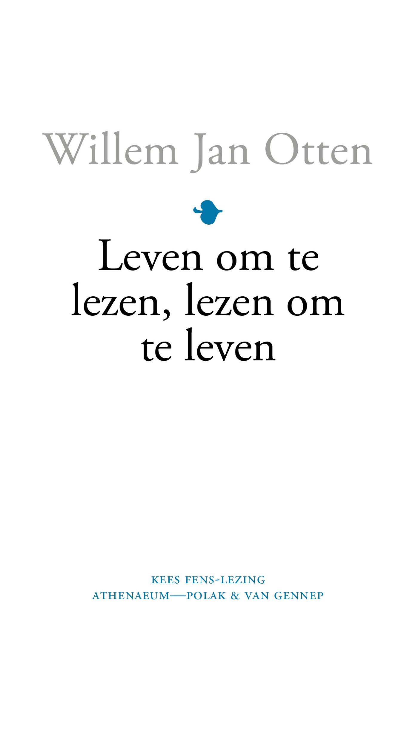 Omslag van Leven om te lezen, lezen om te leven