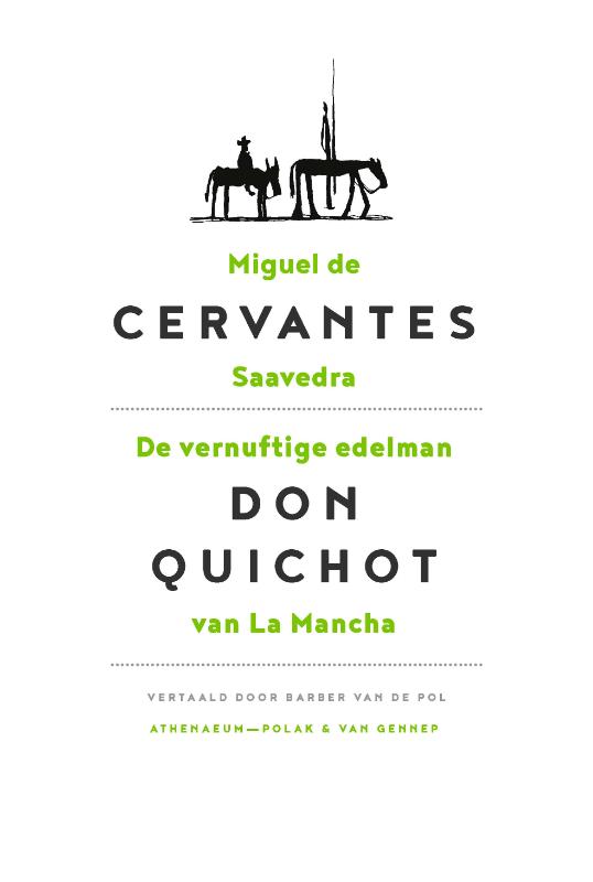 Omslag van De vernuftige edelman Don Quichot van La Mancha
