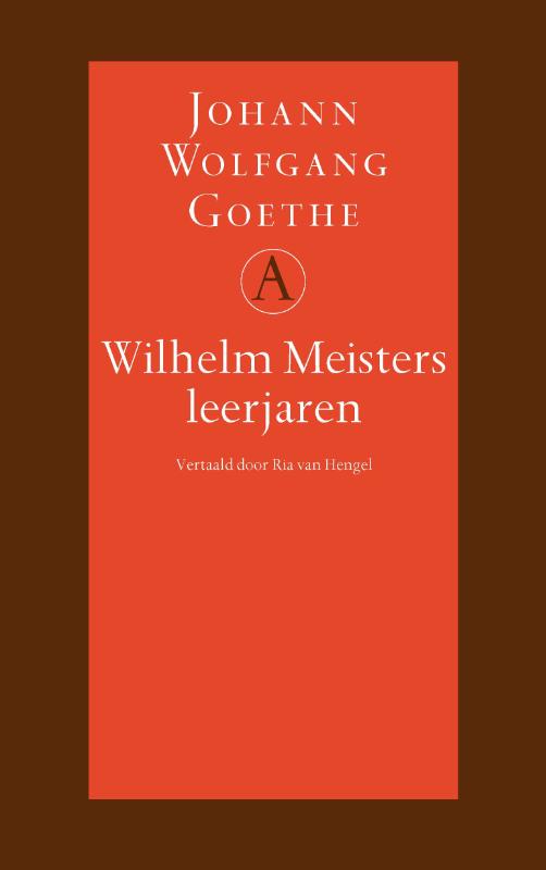 Omslag van Wilhelm Meisters leerjaren