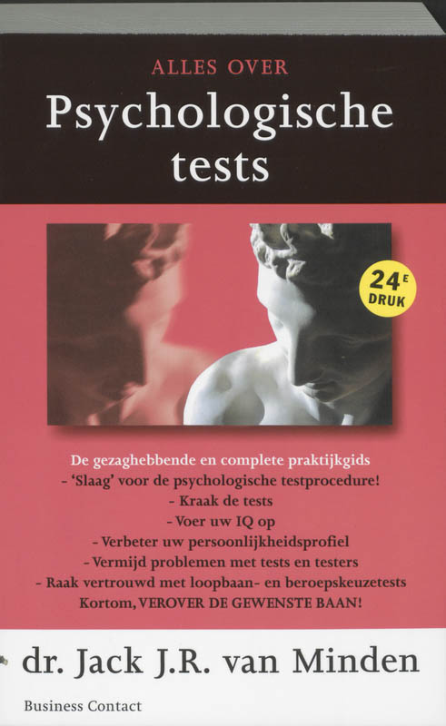 Omslag van Alles over psychologische tests