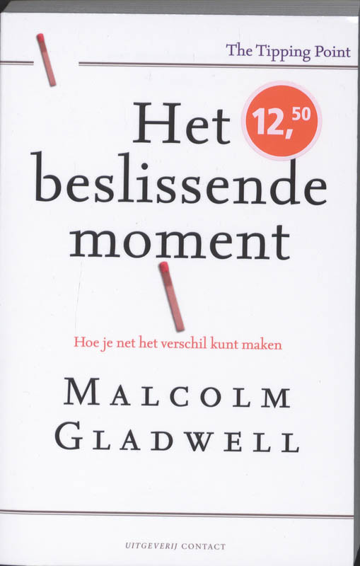 Omslag van Beslissende moment