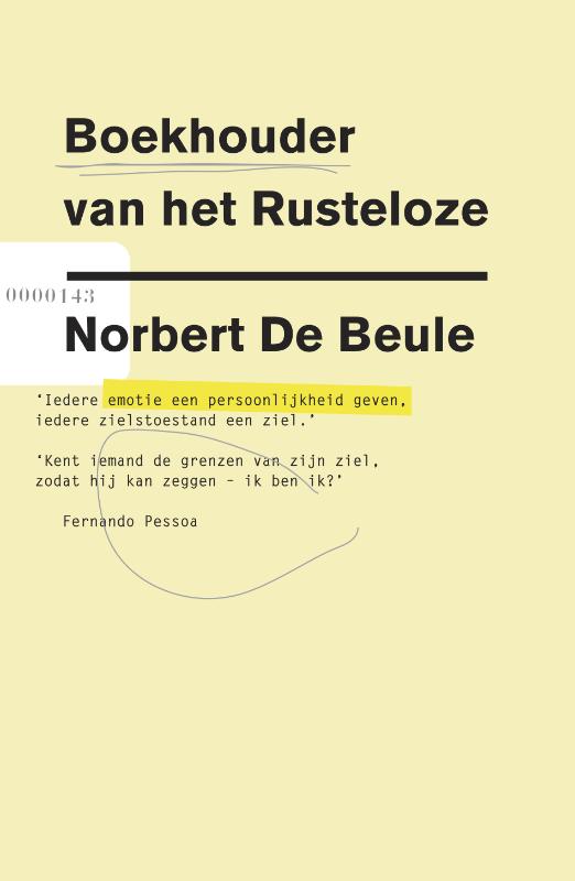 Omslag van Boekhouder van het rusteloze