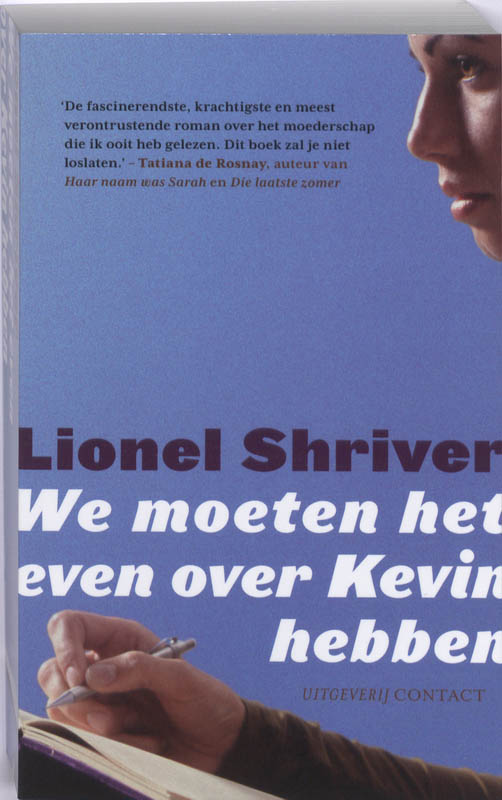 Omslag van We moeten het even over Kevin hebben
