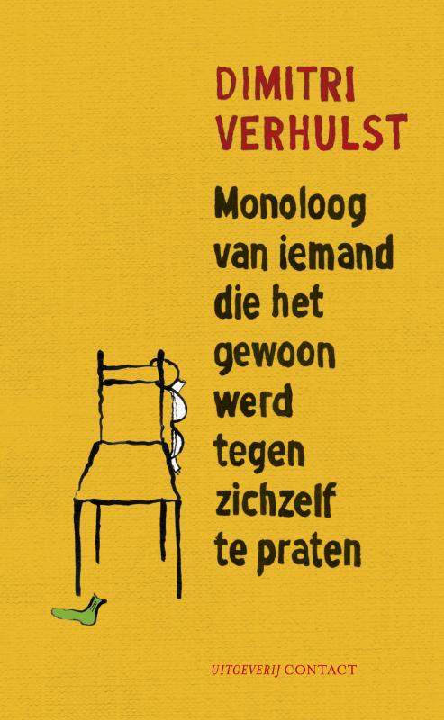 Omslag van Monoloog van iemand die het gewoon werd tegen zichzelf te praten