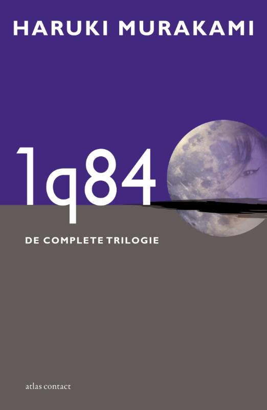 Omslag van 1q84 (qutienvierentachtig) De complete trilogie