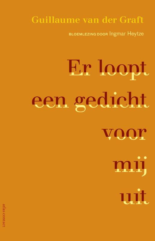 Omslag van Er loopt een gedicht voor mij uit
