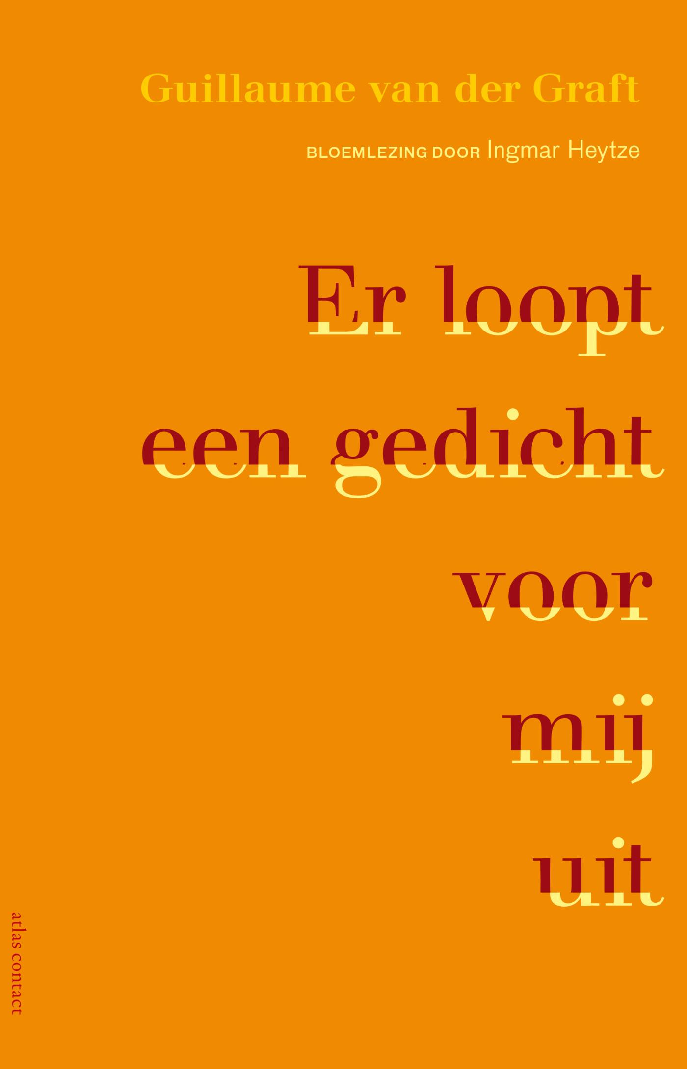 Omslag van Er loopt een gedicht voor mij uit