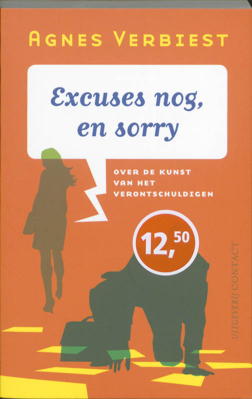 Omslag van Excuses nog, en sorry