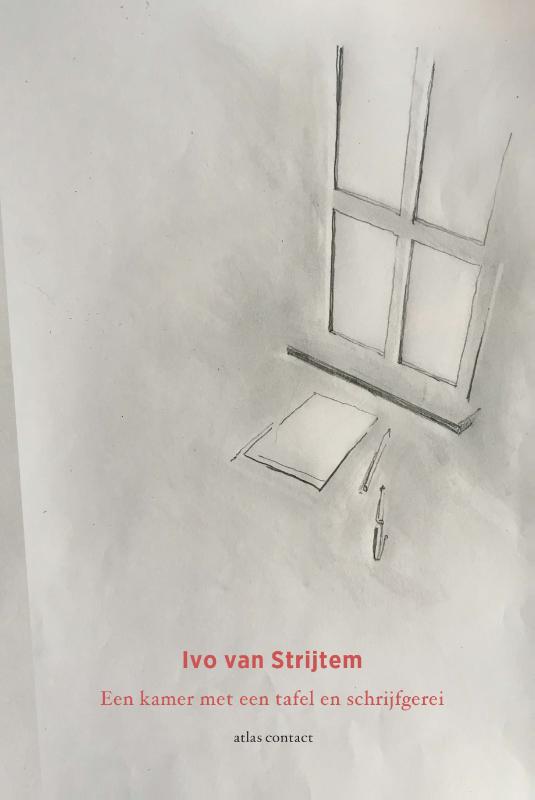 Omslag van Een kamer met een tafel en schrijfgerei