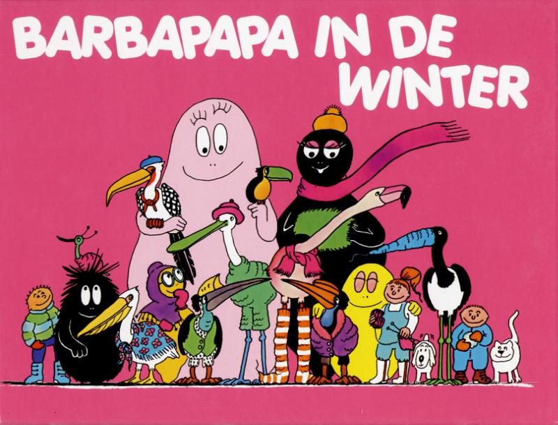 Omslag van Barbapapa in de winter