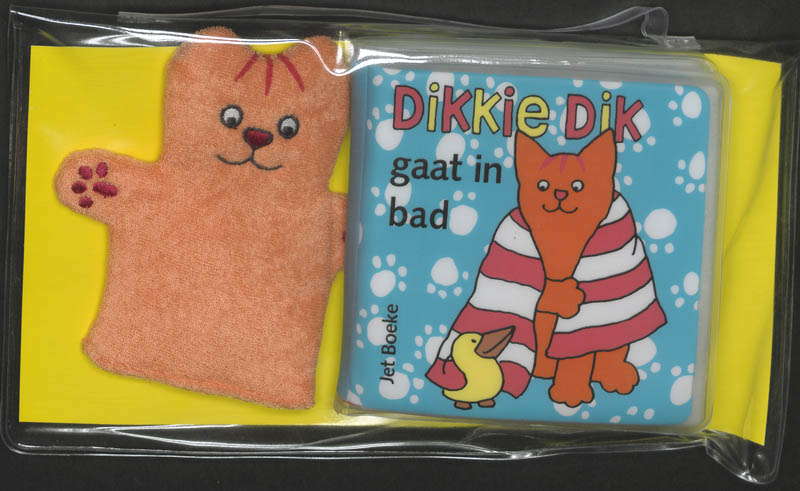 Omslag van Dikkie Dik gaat in bad