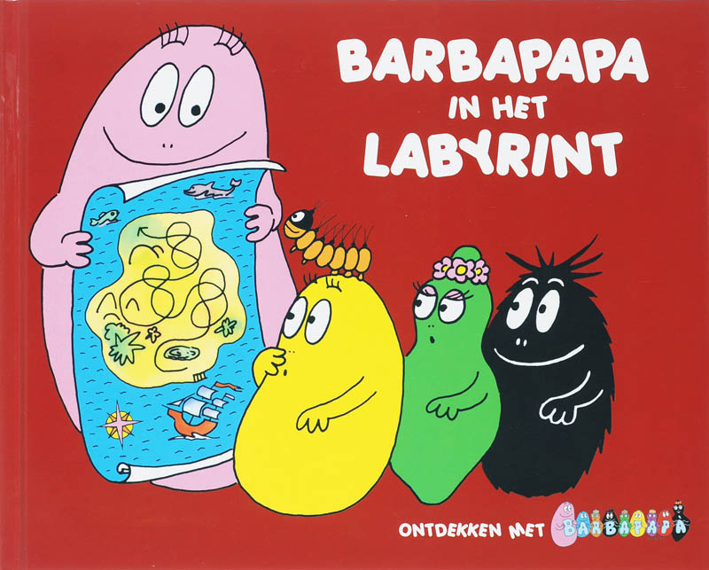 Omslag van Barbapapa in het labyrint
