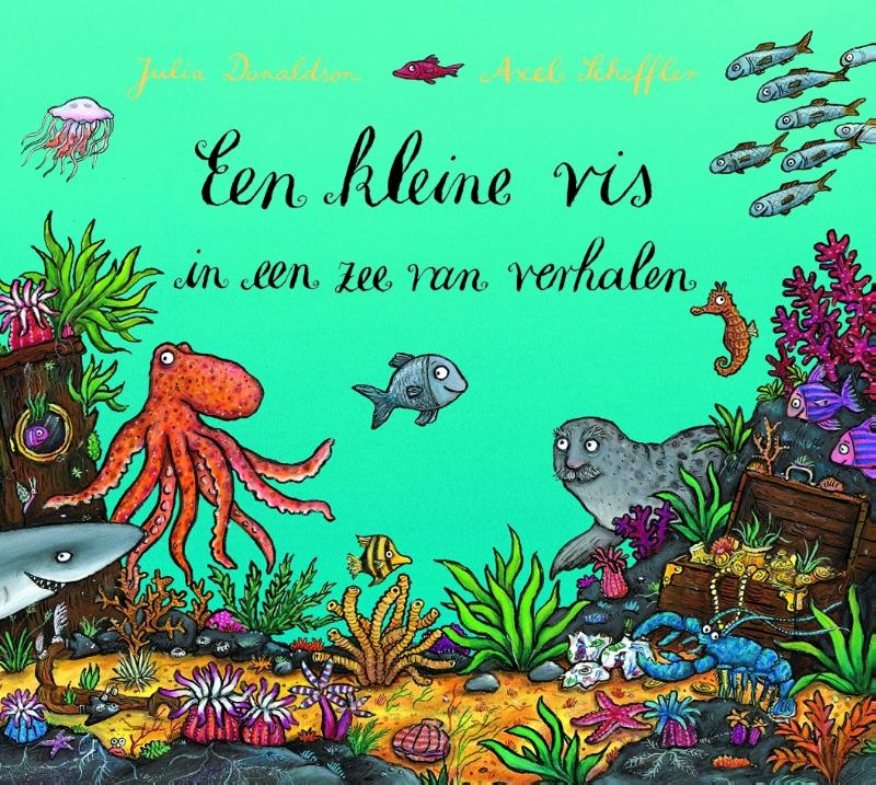 Omslag van Een kleine vis in een zee van verhalen