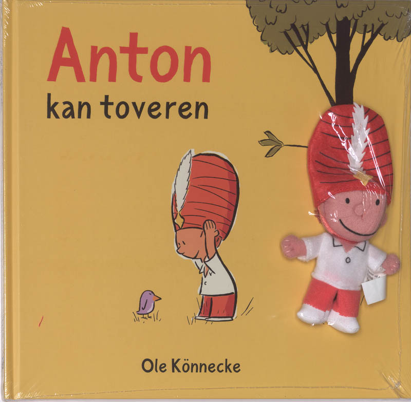 Omslag van Anton kan toveren met vingerpopje