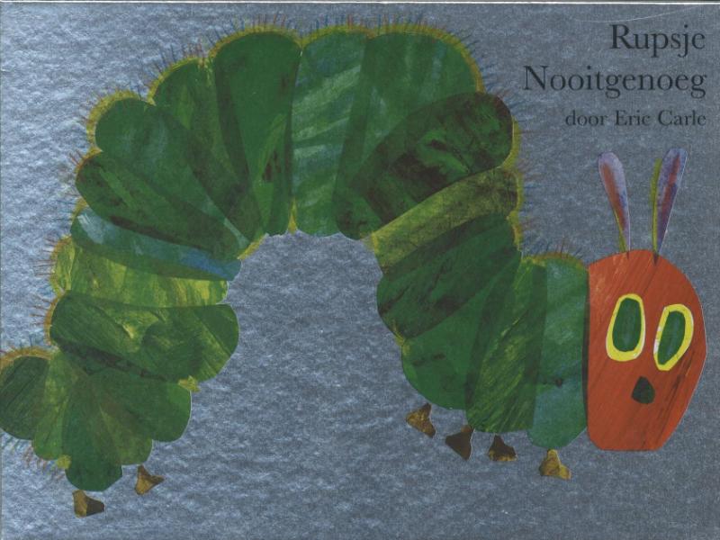 Omslag van Rupsje Nooitgenoeg