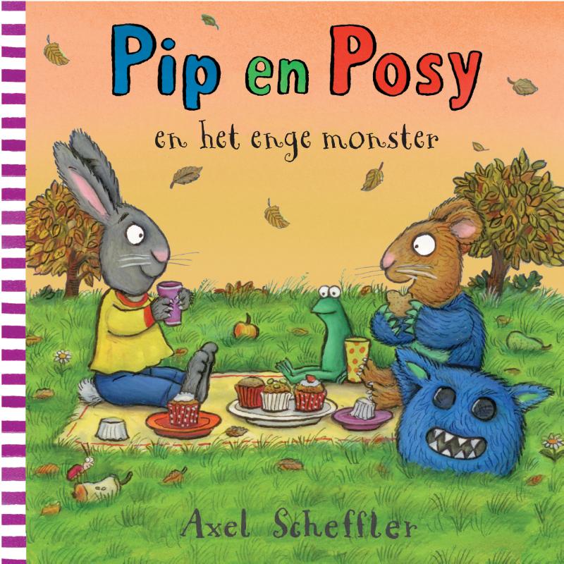 Omslag van Pip en Posy en het enge monster