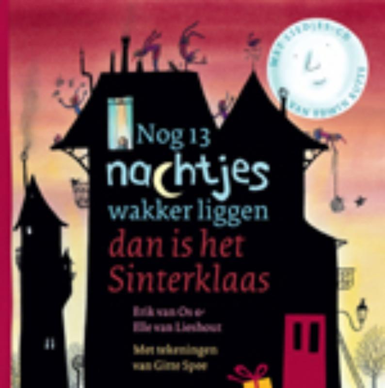 Omslag van Nog 13 nachtjes wakker liggen dan is het Sinterklaas