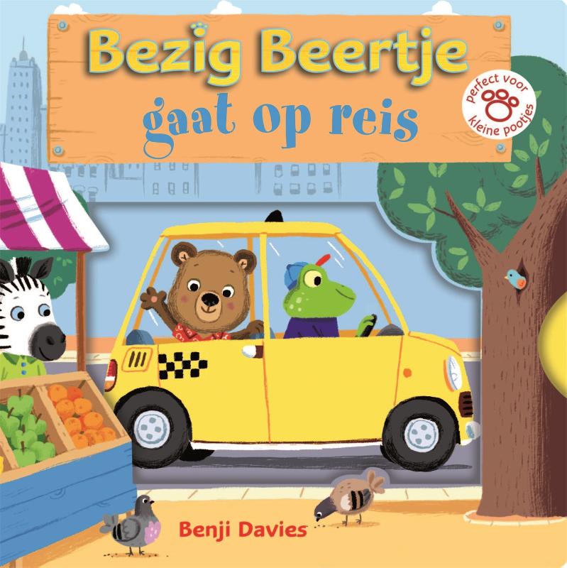 Omslag van Bezig Beertje gaat op reis