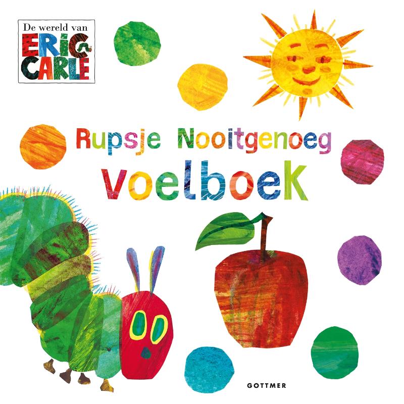 Omslag van Rupsje Nooitgenoeg voelboek