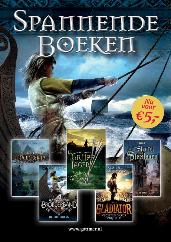 Omslag van Pakket €5 Spannende boeken (5 x 5 exx.)