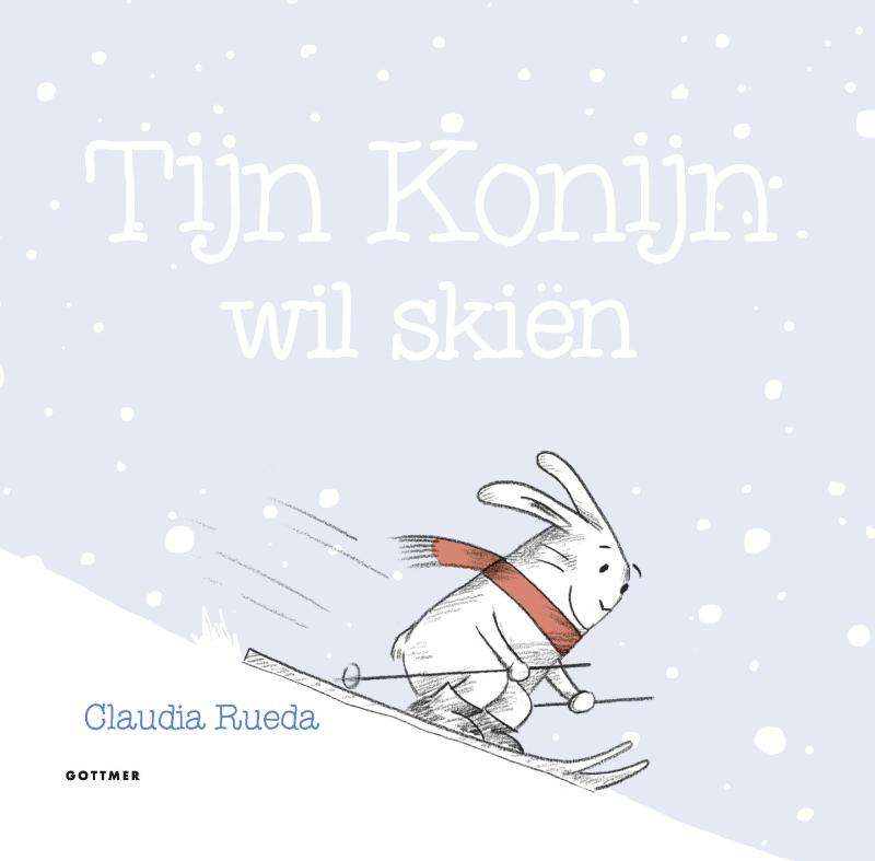 Omslag van Tijn Konijn wil skiën