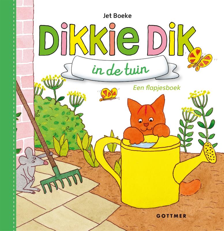 Omslag van Dikkie Dik in de tuin