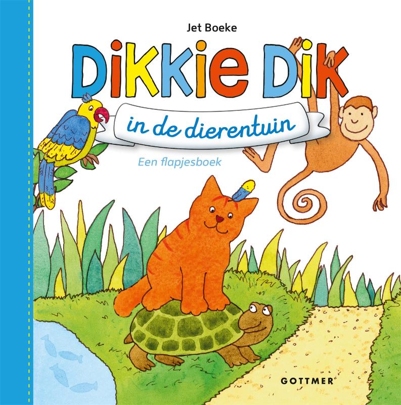 Omslag van Dikkie Dik in de dierentuin